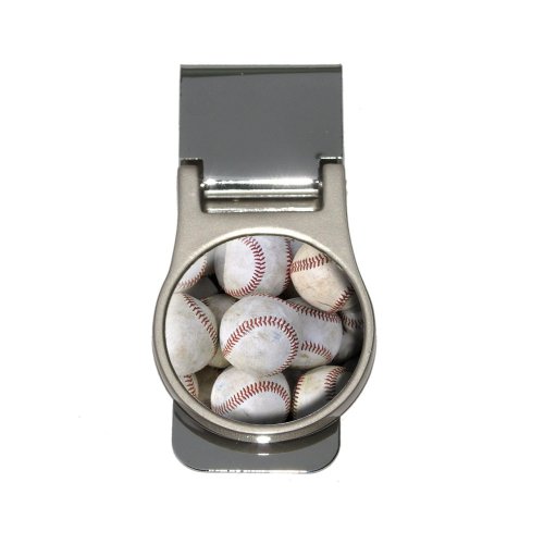 Baseballs - Baseball Balls Money Clip
