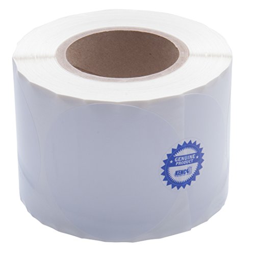 Kenco Premium Inkjet 4" Circle High Gloss Paper Roll-Fed Inkjet Labels. Compatible with Primera Color Label Printers and Many Other Printer Brands. Supplied 625 Labels on a 3 core.