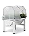Compact VegTrug Patio Garden with Covers, Whitewashthumb 3
