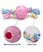 Puppy Toys for Teething,Dog Toys for Small Dogs with Cotton Cloth Rope,Durable Puppy Teething Chew Toys for Small and Medium Dogs (3 Pcs Pink