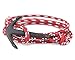 VIRGINSTONE Black Anchor Bracelets on Colorful Nylon Ropes