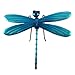 Liffy Metal Dragonfly Wall Decor Outdoor Hanging Art Blue for Living Room Bedroom