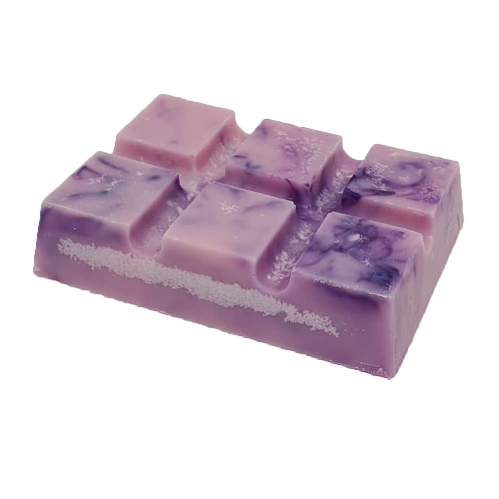 Damson Plum Highly Scented Luxury Eco Wax Melt Snap Bars | Long Lasting, Suitable For Vegans, Eco Packaging | Free from Soy, Palm & Cruelty Free