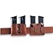Galco DMC Double Mag Carrier for .45, 10mm Single Column Metal Magazines