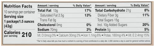 SECOND NATURE WHOLESOME MEDLEY TRAIL MIX 10 PACK, 15 OZ