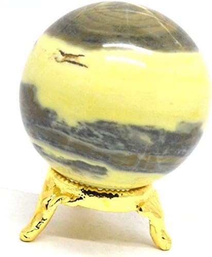 40-50mm Natural Gemstone Sphere Ball Aura Balancing Metaphysical Ball (Tiger Eye)