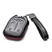 Vitodeco Leather Smart Key Fob Case Compatible with Chevrolet Silverado 1500, 2500, 3500, GMC Sierra (2019-2023 models) - 5-Button, Black/Red