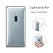 Sony Xperia XZ2 Premium Case, TopACE TPU Rubber Gel Shock-Absorption Bumper Anti-Scratch Transparent Silicone Cover for Sony Xperia XZ2 Premium (Clear)
