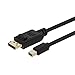 CableCreation 10 Feet Mini DisplayPort to DisplayPort 4K@60Hz Cable, Mini DP (Thunderbolt 2 Port) to DP Adapter Cord Compatible with MacBook Pro, iMac, Mac mini, Surface Pro, 3 M/Black