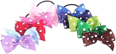 Ribbon Smith 10pcs Girls Kids Children Grosgrain Ribbon Boutique Hair Bows