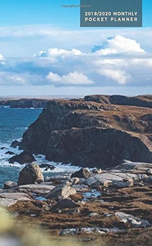 2019 2020 Monthly Pocket Planner Scotlands Coast 2 Year - 