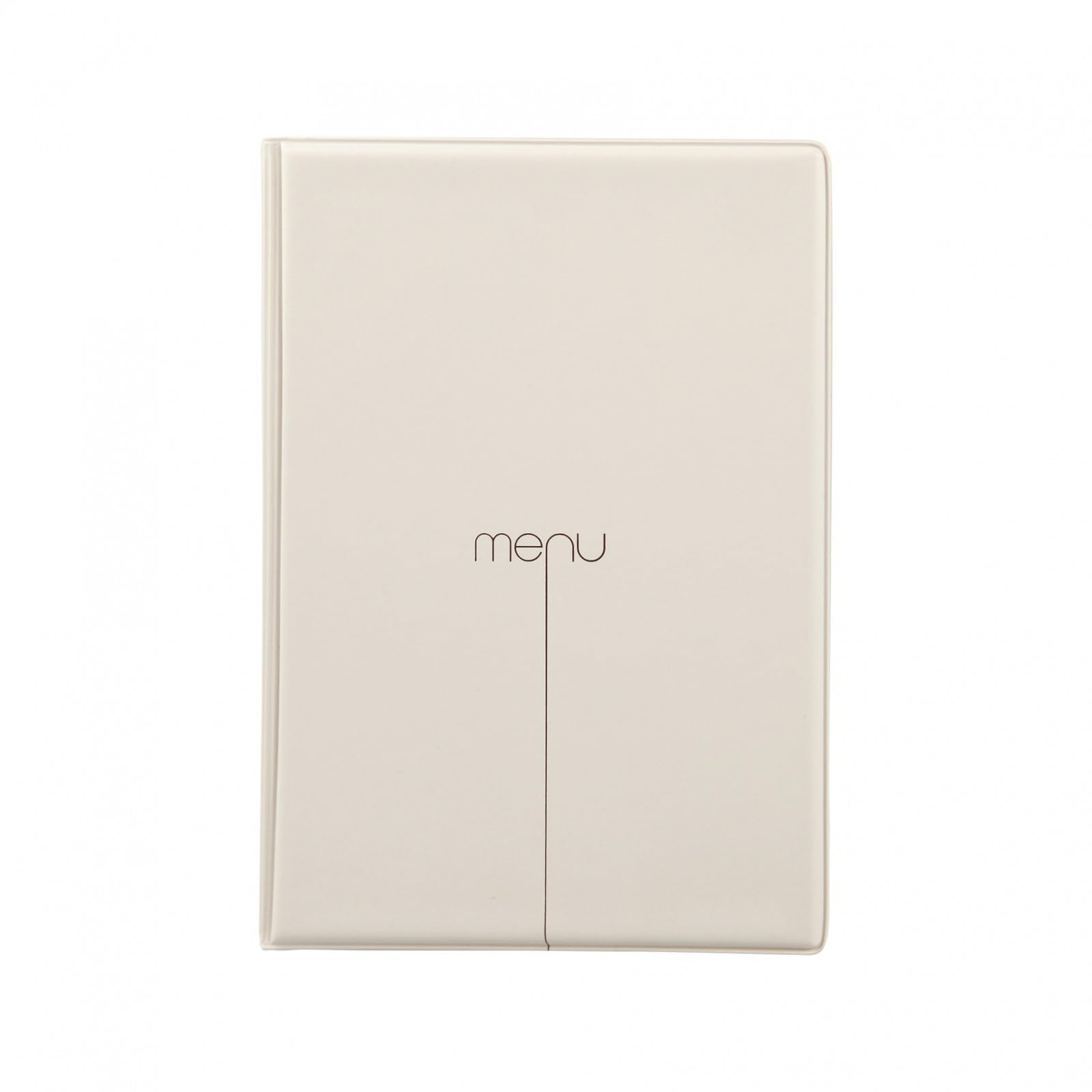 DAG Style Risto Menu Cover, PVC, Sand, 23 x 16.2 x 0.7 cm
