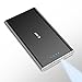 Portable Charger,Emnt Ultra-Thin 4000mAh Slim Power Bank Lightweight LED Indicator Compact Fast Charge External Battery Pack Pocket Size for Smart Phone,Android,Iphone and More Digital Devices-Black