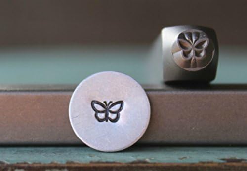 Supply Guy 5mm Butterfly Metal Punch Design Stamp CH-145