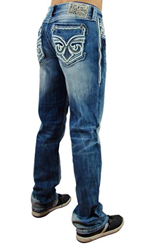Affliction Men's Ace Burning Jean in Damascus Damascus Jeans 38