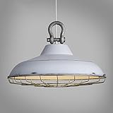 SUSUO 18" Wide Barn Pendant Light Fixtures Retro