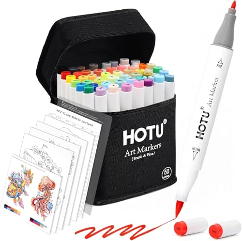 Update gefällig? Dein Portemonnaie freut sich: 29,99€ für HOTU Marker Stifte Set, Alkohol.... Gleich online sichern!