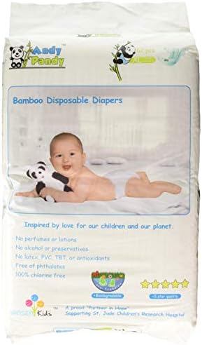 andy pandy biodegradable bamboo disposable diapers