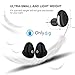 Touch Control True Wireless Earbuds,SHUUA Bluetooth V4.2 Headsets Mic Charging Case Waterproof Sweatproof Mini Twins Earphones Dual in-Ear Earpieces
