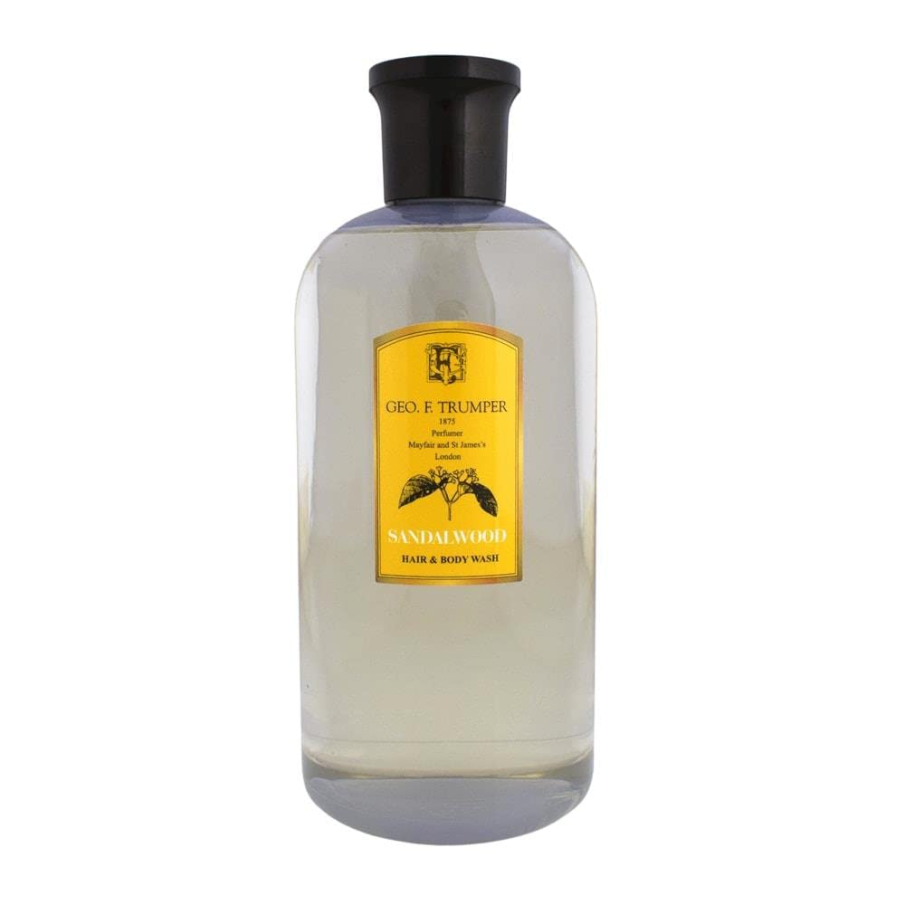 Geo F Trumper Large Sandalwood Hair & Body Wash