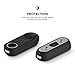 elago Silicone Case Designed for Google Nest Hello Doorbell Cover (Wired) [Black] - Full Protection, Night Vision Compatible [US Patent Registered]