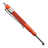 Zak Tool ZT13 Universal Pen Style Handcuff Key Law Enforcement Pocket Clip Orange