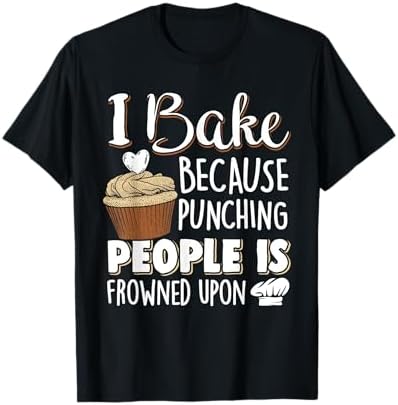 Amazon.com: I Bake Because Punching People Is Frowned Upon