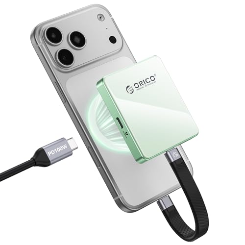 Magnetico M.2 NVMe SSD Case per iPhone 15/16/17 Pro - USB-C 3.2 Gen2 10Gbps, Registrazione 4K ProRes, Ricarica PD 100W, SSD 2230/2242 2TB - AP42P (Verde)