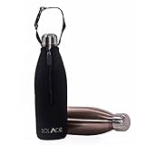 Water Bottle Carrier by SolacePro | Snap-n-Go Protective Sleeve with Buckle for Swell Water Bottles, Thermo Tank and other 