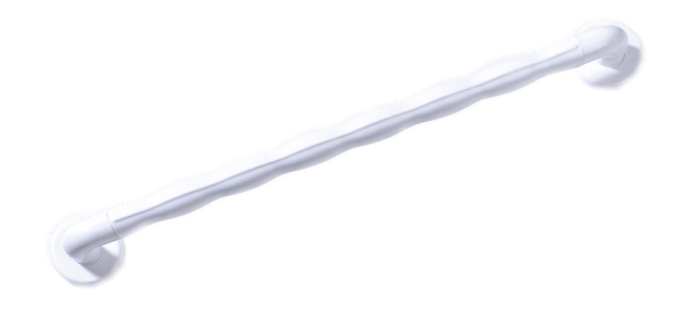 NRS Healthcare Natural Grip Grab Rail - 60 cm (24 inch) Length, White