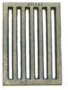 Rejilla para Panel - Rejilla Horno Fundición Estufa 130x183mm: Amazon