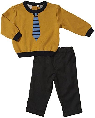Boutique Collection Baby Boys' Sweater Set (Baby) - Yellow - 12 Months