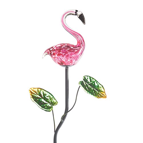 Buy Pink Flamingo Garden Stake - Lighted Solar Powered Lawn Ornament