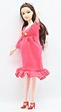 Rose Red Pregnant Doll,Have a Baby In Her Tummy ,Pregnant Tummy and Baby