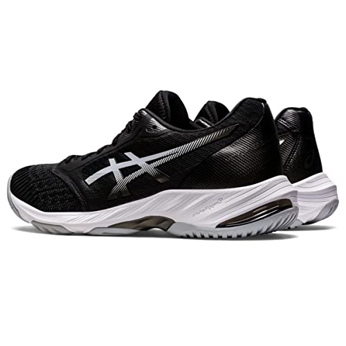 ASICS Men's Netburner Ballistic FlyteFoam 3 Volleyball Shoes, 12, Black
