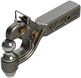 2-1/2 Inch Receiver Mounted Combination Pintle Hook with 2-5/16 Inch Ball - Made in U.S.A.