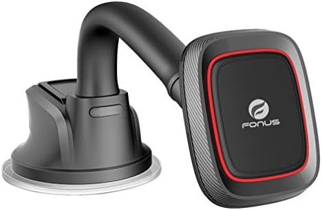 Premium Magnetic Car Mount Dash Windshield Holder Compatible with RED Hydrogen One - Verizon Ellipsis 8 HD - Xiaomi Redmi Note 6 Pro 5, Mi Mix 2 - ZTE ZMax Champ, Warp 7, Tempo X J2W