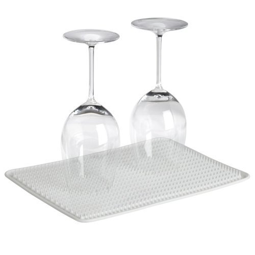 Amco Silicone Wine Glass Drying Mat Kitchen Counter Mats