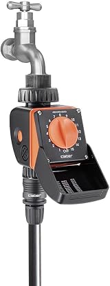 Claber 8422 Aquauno Logic Programmer Automatic 15 Presets Black Orange view 2