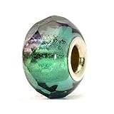 Authentic Trollbeads Glass 60184 Turquoise Prism