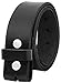 Falari Replacement Genuine Leather Belt Strap Without Buckle Snap on Strap 1.5