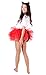 Animal Costume Accessories with Black Cat Ear Headband, Bow Tie, Tail Set, Black