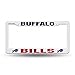 Rico Industries NFL Plastic License Plate Frame, Buffalo Bills