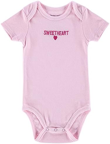 Baby Girl´s Short Sleeve 100% Cotton Summer Clothes Rompers Bodysuit Sleepsuit 15201 (4-6 Months)