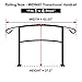 Railing Now - Midway Transitional Handrail (Matte Black)