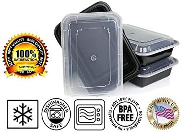 RL Treats Food Storage Container with Lid and Lunch Tray (Pack of 5)