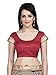 Shonaya Women's Embroidered Georgette Black Designer Saree With Unstitched Blouse Piece