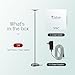 TaoTronics Smart LED Floor Lamp with Alexa Voice Control Built-In, 65” / 166 cm Dimmable Lamp with 3000 K Warm Light for Living Room, Bedroom, and Office