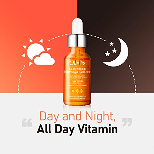 JUMISO All Day Vitamin Serum, Brightening & Balancing Facial Serum