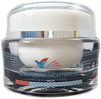 Naturally Free Revitalizing Moisturizer Anti wrinkle Face Cream for Women and Men, Organic Skin Care for Smooth Flawless Tones, 1 oz